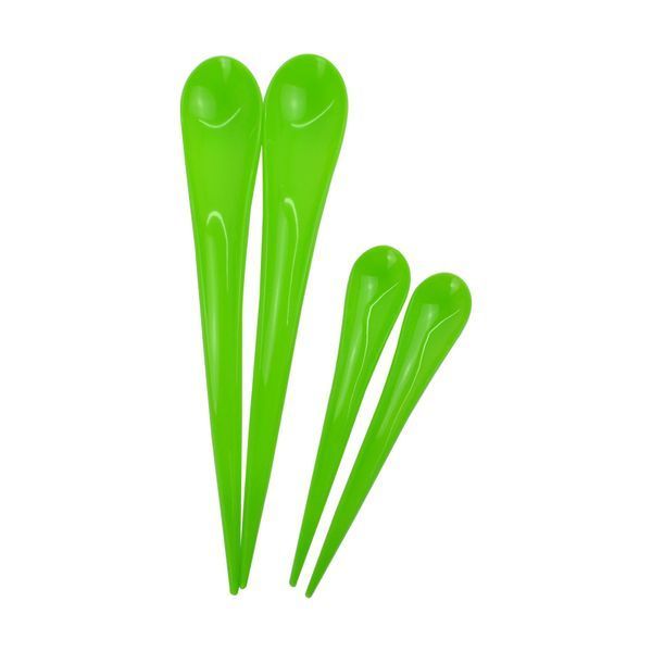 Leaf-shaped spoons